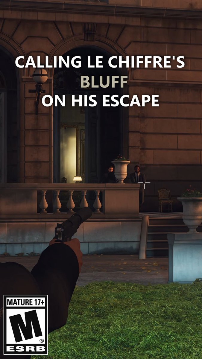He really thought he would be safe with all those guards! 💂💂 Test your skills against Le Chiffre and play the mission for FREE until May 25th. ⏰ #HITMAN #Agent47