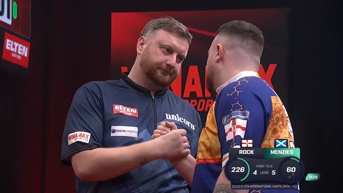 WHAT HAS JUST HAPPENED?! 😳 Cameron Menzies completes an INCREDIBLE comeback from 4-0 down against Josh Rock... The Scotsman rattles off six consecutive legs to stun Riesa and move on to Finals Day! 📺 #ET7