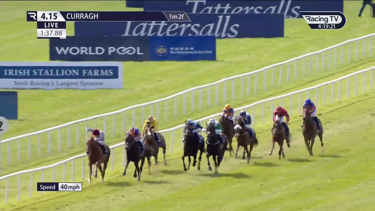 41-111 Causeway is a tough nut to crack! The Wootton Bassett colt makes it three from three this term under a strong Ryan Moore in the Group 3 Heider Family Stables Gallinule Stakes The Curragh Racecourse