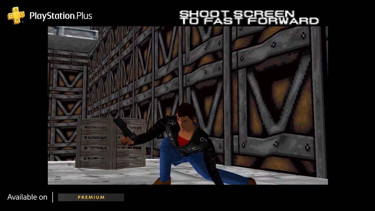 Watch out for the red guys, seriously 💥 Time Crisis is available now with the PlayStation Plus Classics Catalog.
