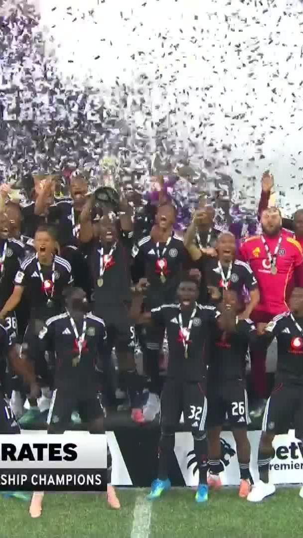 𝐓𝐇𝐄 𝐓𝐑𝐄𝐁𝐋𝐄 𝐈𝐒 𝐂𝐎𝐌𝐏𝐋𝐄𝐓𝐄 🏆🏆🏆 Orlando Pirates are 2025/26 #BetwayPrem Champions 🇿🇦☠️ #SSDiski