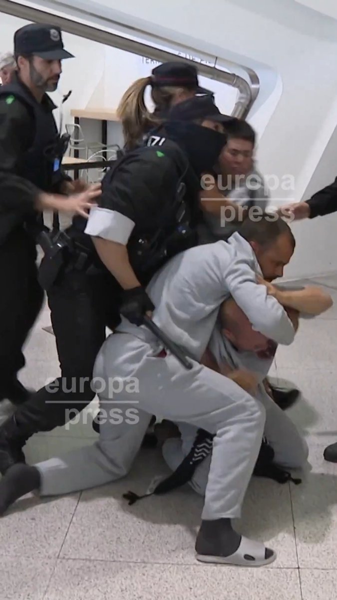 Incidentes en la llegada de los miembros de la Global Sumud Flotilla a Bilbao
