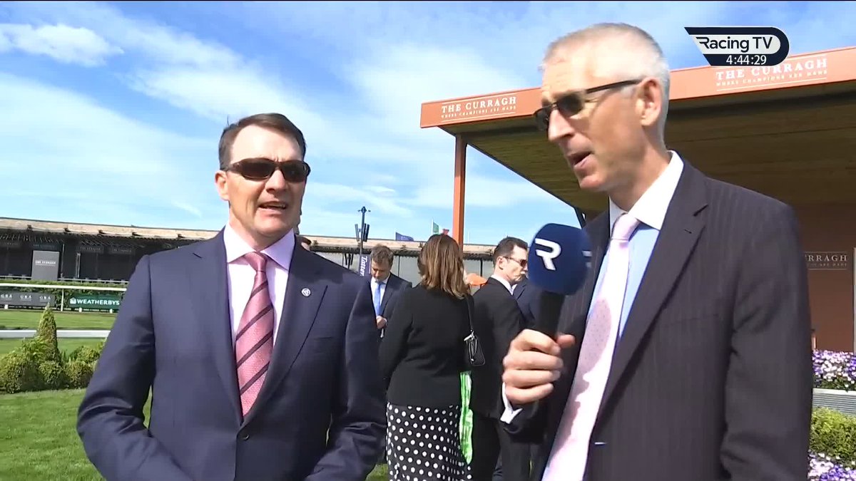Bullish vibes from Aidan O'Brien on a St James's Palace rematch with Bow Echo at Royal Ascot after Classic victory for Gstaad in the Tattersalls Irish 2,000 Guineas at The Curragh Racecourse 👀