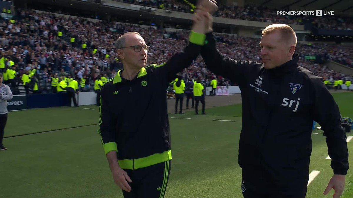 🍀 Celtic Football Club are #ScottishCup winners! The full-time whistle goes at Barclays Hampden and the Hoops begin their celebrations 👏