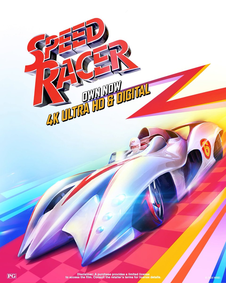 Feel every turn, apex and speed boost 🏎️ SPEED RACER is available to own on 4K Ultra HD & Digital.