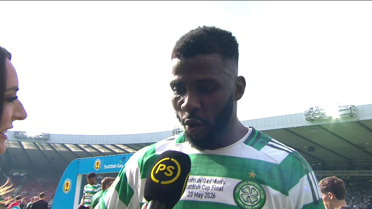 Kelechi Iheanacho speaks after scoring in Celtic Football Club's #ScottishCup win 🍀 "I hope I'm still a Celtic player at the start of the season!" 🗣️