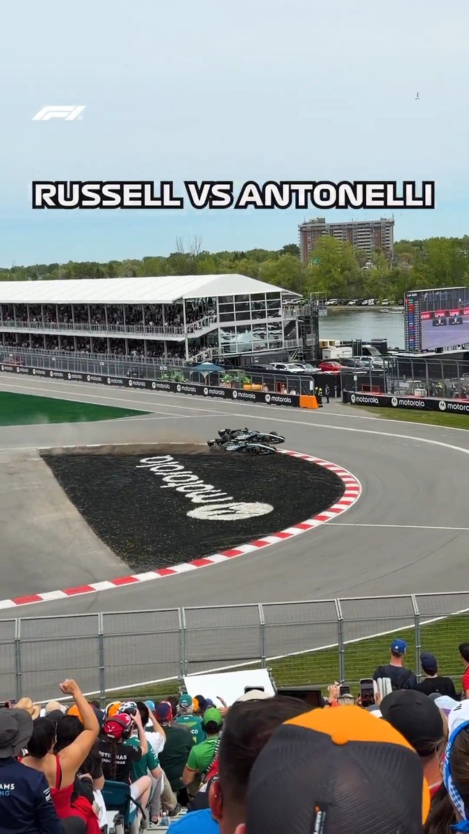 THIS. MOMENT. 😱 #F1Sprint #CanadianGP