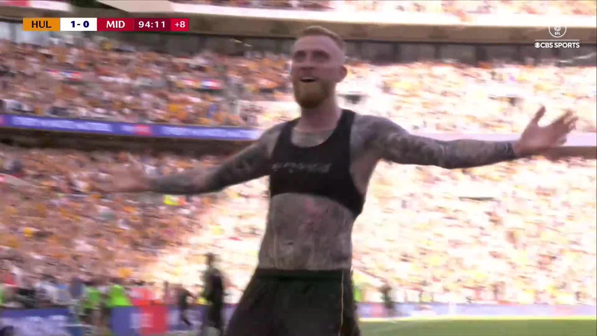 OLI MCBURNIE'S LATE WINNER SENDS HULL TO THE PREMIER LEAGUE 🤯