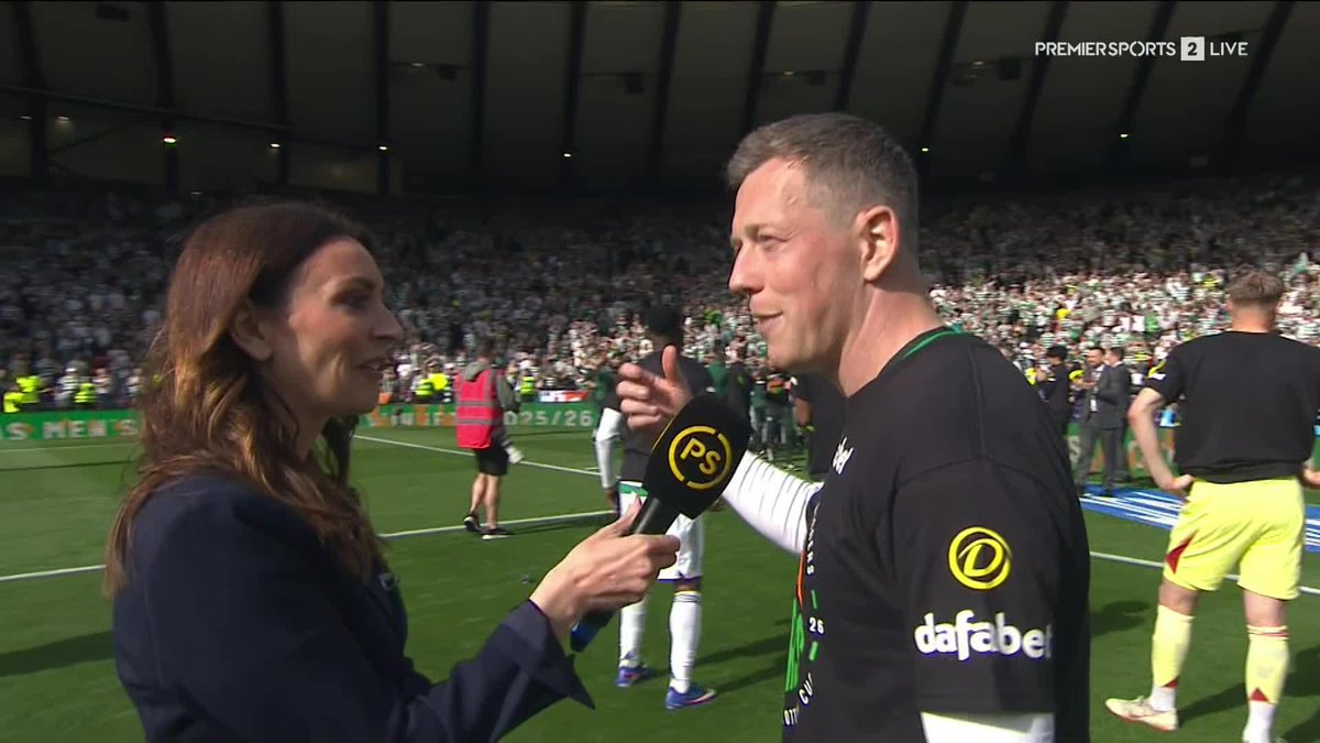 Callum McGregor speaks after captaining Celtic Football Club to a #ScottishCup Final victory 🍀 "When the gaffer came back in the second time, we sort of picked up where we left off" 🗣️