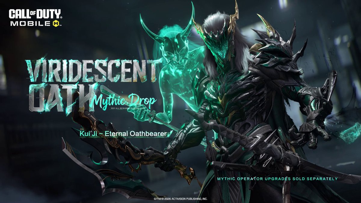 Some promises survive even death ⚔️ Unlock the newest Mythic Operator, Kui Ji - Eternal Oathbearer in-game on May 28 at 5 PM PT.