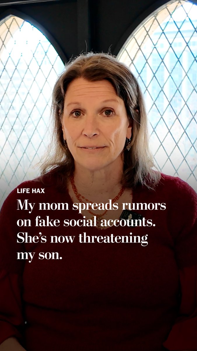 My mom uses fake social media accounts to spy on people and spread rumors — even about family. When confronted, she threatened to do the same to my son. What should I do? Advice columnist Carolyn Hax weighs in.