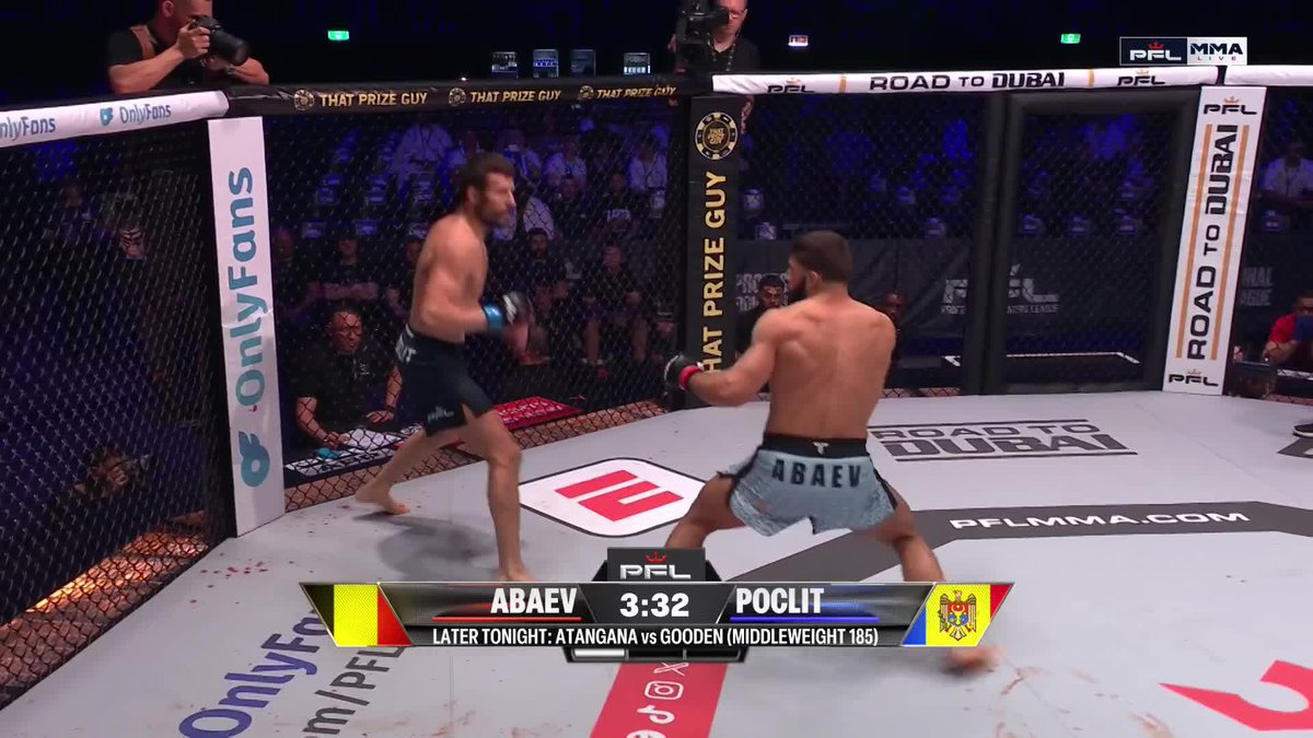 LE DÉBUT DE COMBAT EST BOUILLANT 🔥 #PFLBrussels