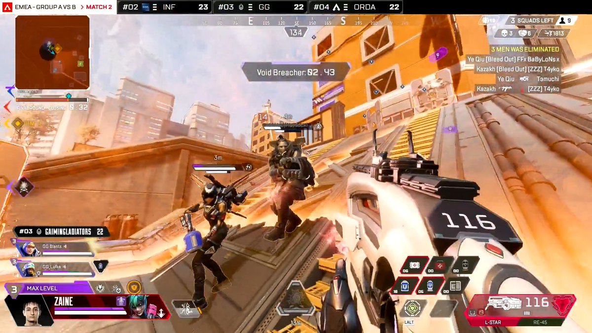HUGE PLAY from GG Zaine secures Match 2 for GG | Gaimin Gladiators โ๏ธ ๐ช