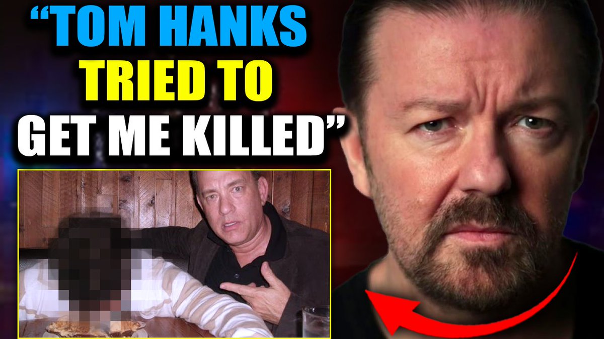 Ricky Gervais: 'Necrophiliac' Tom Hanks 'Put a Hit on Me' When I Exposed Hollywood Pedos Bombshell footage has just surfaced. Ricky Gervais sits backstage on the Graham Norton Show, discussing the night he torched the Golden Globes. The stars who squirmed hardest in their seats? Tom Hanks. Leonardo DiCaprio. Gervais says their reactions weren't coincidence. They have the most to hide.