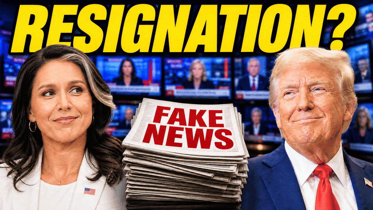 Reuters says Tulsi was fired. The truth: her husband was just diagnosed with a rare bone cancer and she walked into the Oval Office to step down for him. Why the lie? Because they spent a year trying to bag her — and couldn't. Barbara M Boyd unpacks it.