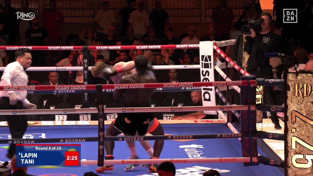 🥊 | Benjamin Mendes Tani 🇫🇷 s’impose et célèbre avec des BACK FLIPS ! ⚡️ 💥 Suivez le combat Usyk 🆚 Rico sur DAZN avec les commentaires de Jean-Philippe Lustyk et Jean-Marc Mormeck 🔗