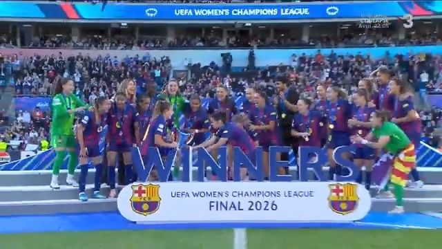 🔵🔴🏆 ¡EL BARÇA LEVANTA SU CUARTA CHAMPIONS LEAGUE!