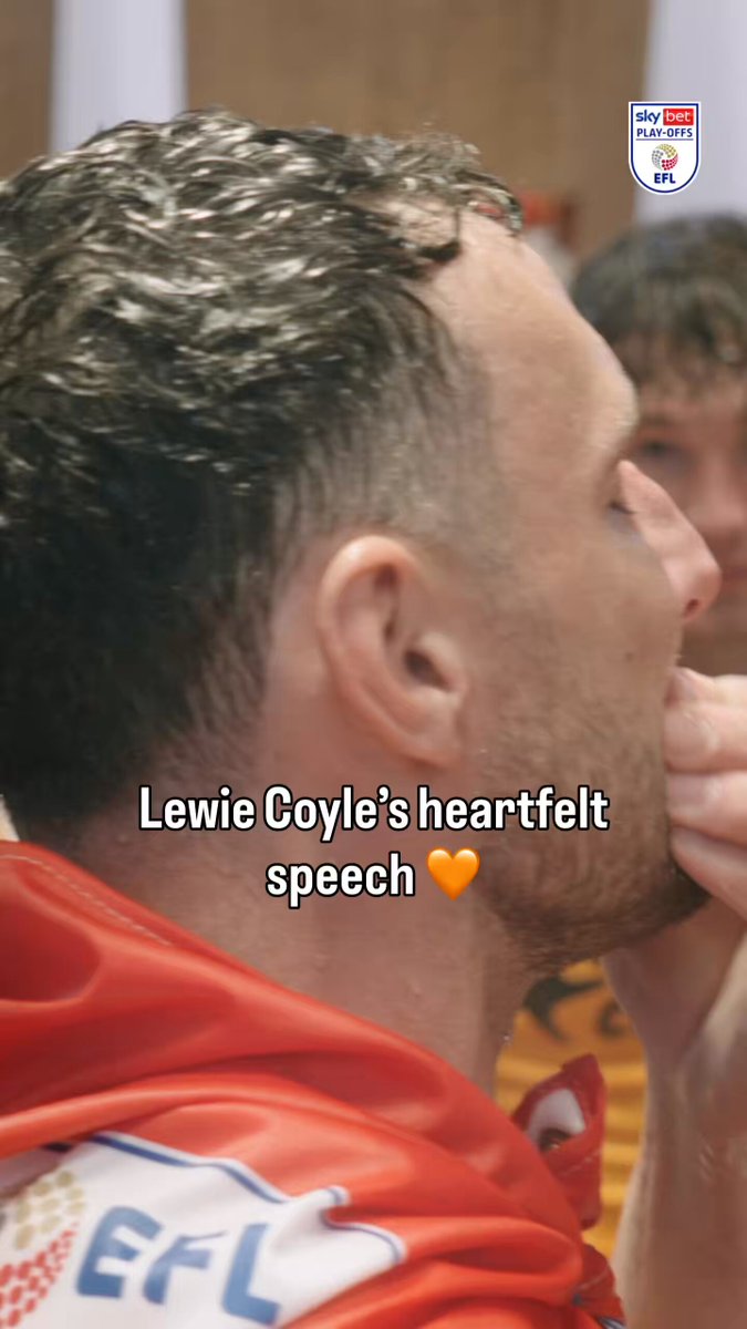 A win that means more 🧡 #EFLPlayOffs | #EveryMinuteMatters