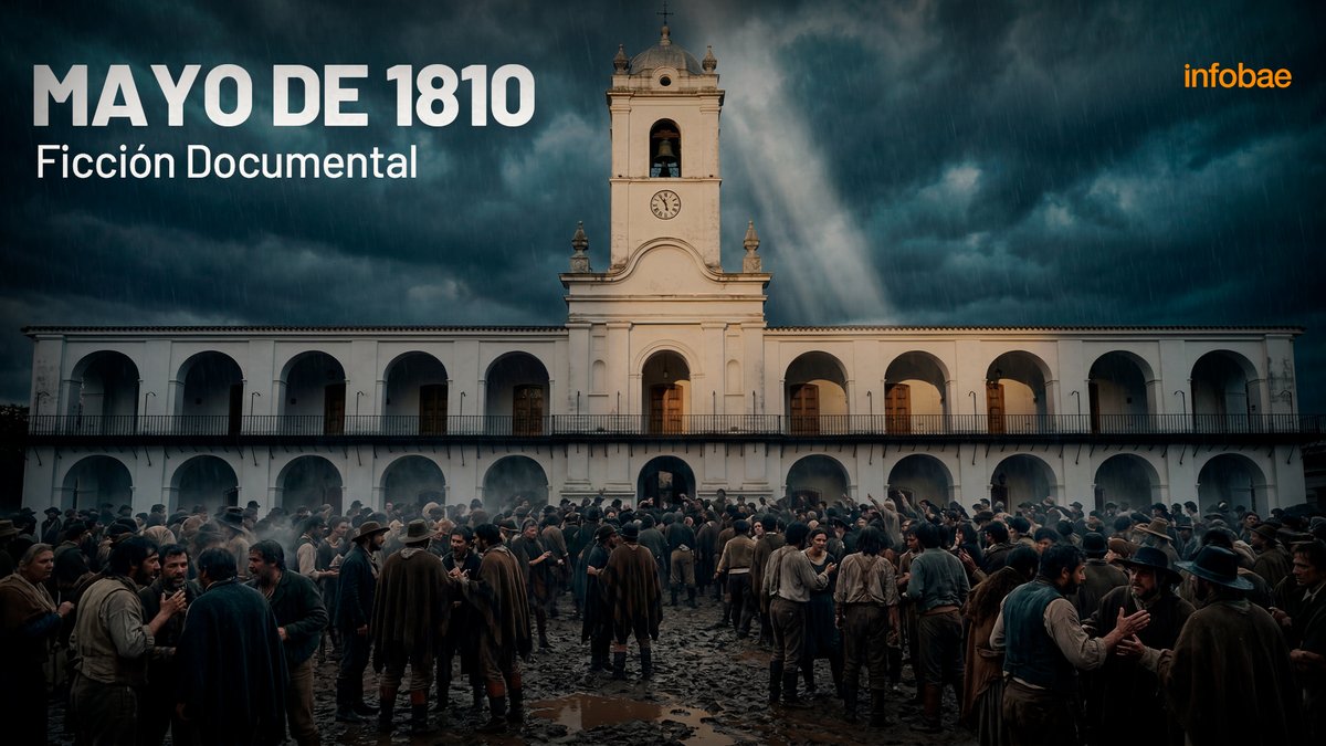25 de mayo de 1810 - Ficción IA documental. 📲 Mira el video completo acá