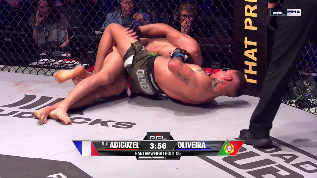 GUSTAVO OLIVEIRA MAKES HIM TAP 😤 #PFLBrussels | Prelims LIVE NOW | Main Card 3PM ET on the ESPN App