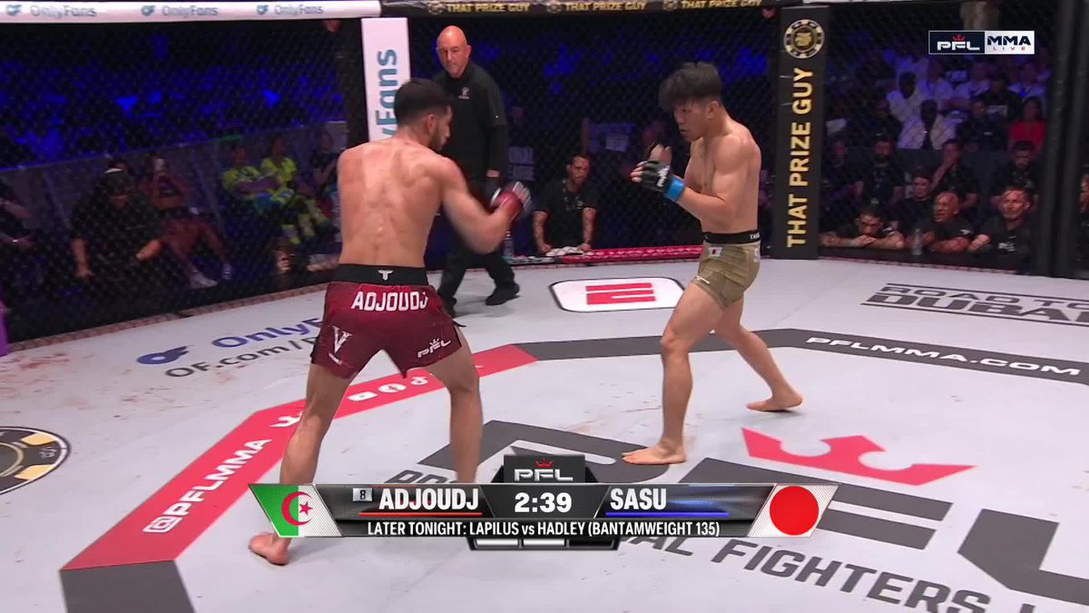 ASAEL ADJOUDJ WITH NO MERCY 😱 #PFLBrussels | Prelims LIVE NOW | Main Card 3PM ET on the ESPN App