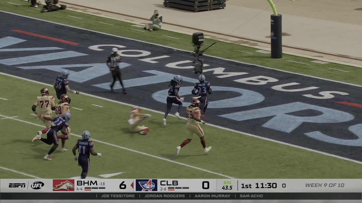 WE GOT A 6-1 SCORE IN THE UFL