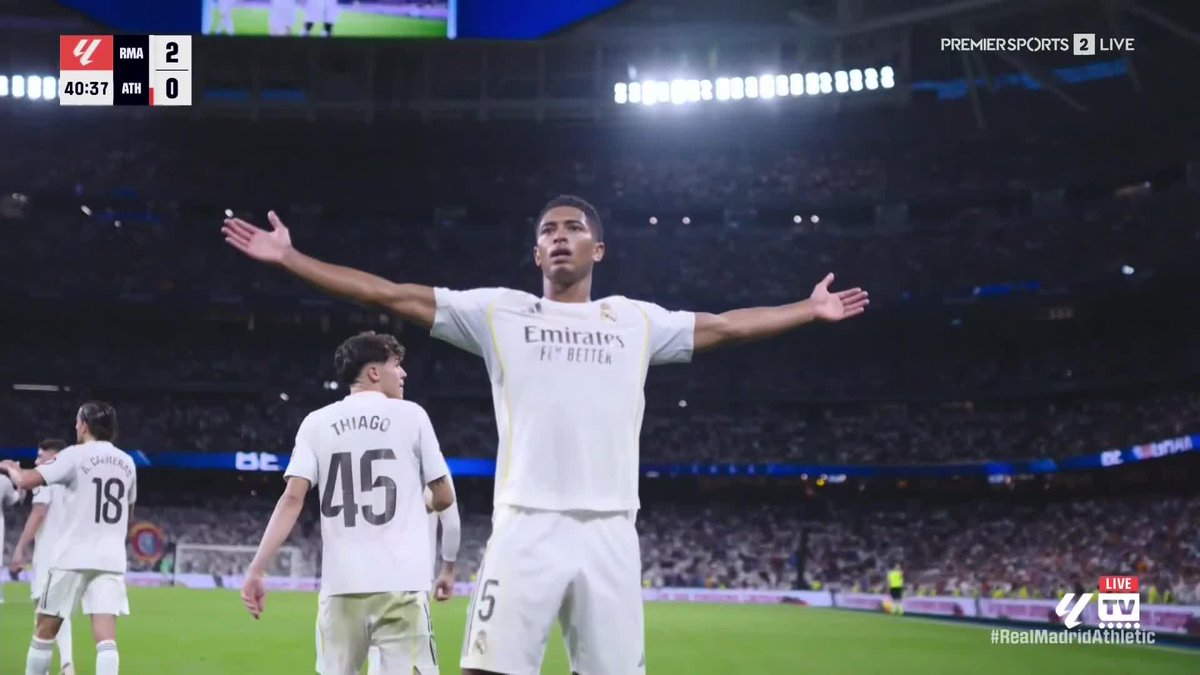 Jude Bellingham finishes it brilliantly ๐ A great strike from the Englishman doubles Real Madrid's lead over Athletic Club โช ๐๐๐๐ ๐๐๐ก๐๐ ๐๐ฆ SBK | 18+ | ๐๐๐๐๐ ๐ ๐บ๐๐๐๐๐ ๐
๐๐ ๐๐๐๐ ๐๐๐๐ฆ