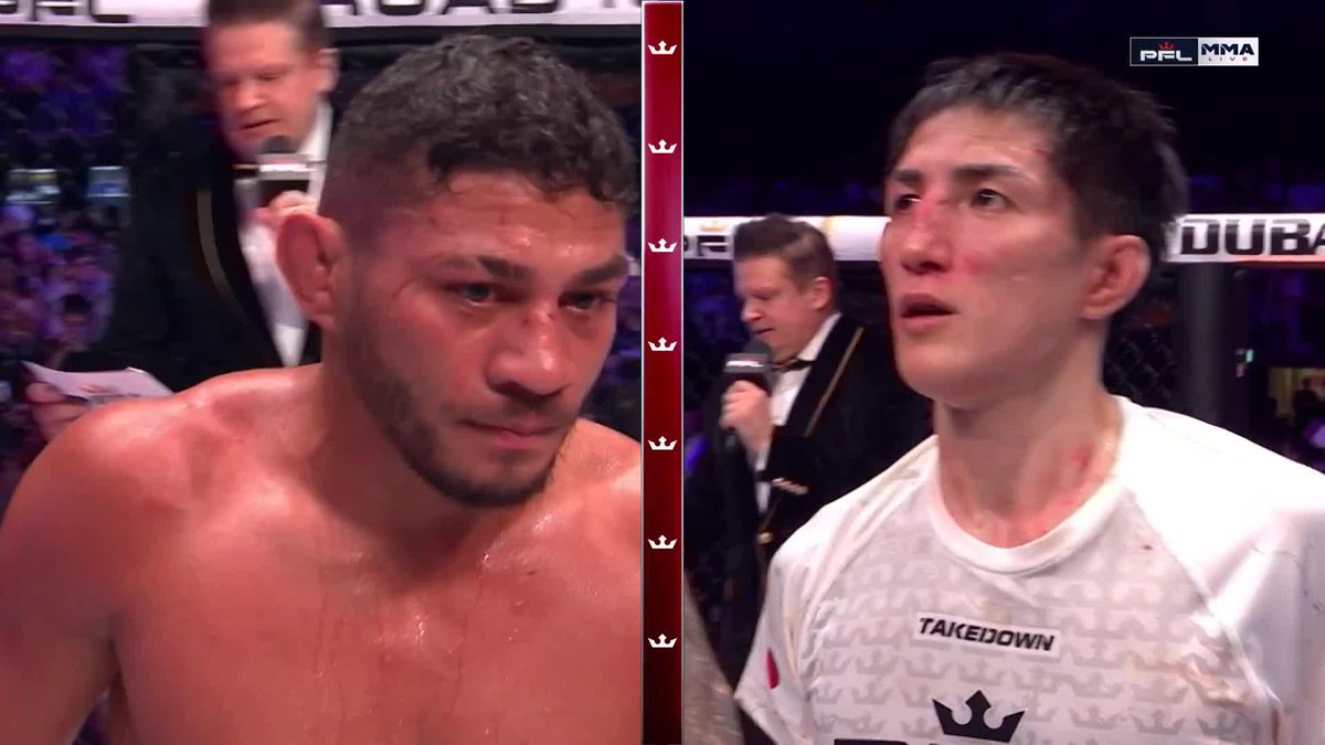 WHAT A FIGHT! Naoki Inoue defeats Marcirley Alves by split decision 🍿 #PFLBrussels | Prelims LIVE NOW | Main Card 3PM ET on the ESPN App