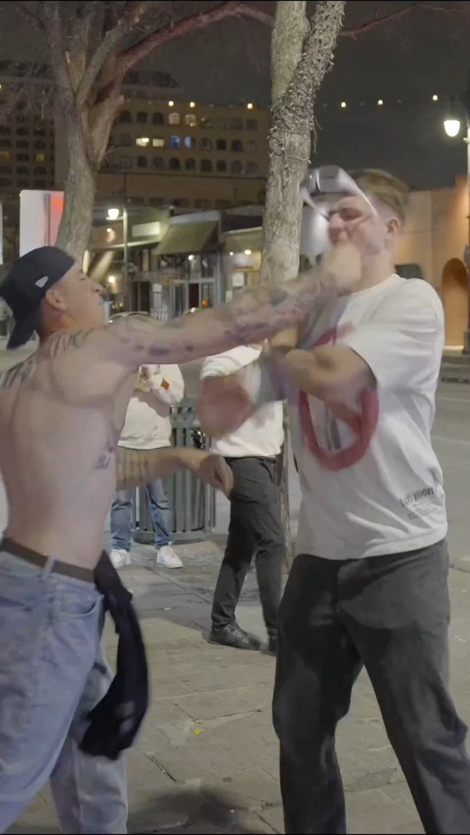 Fights Downtown ATX #wild #fight #knockout #6thstreet #austintx