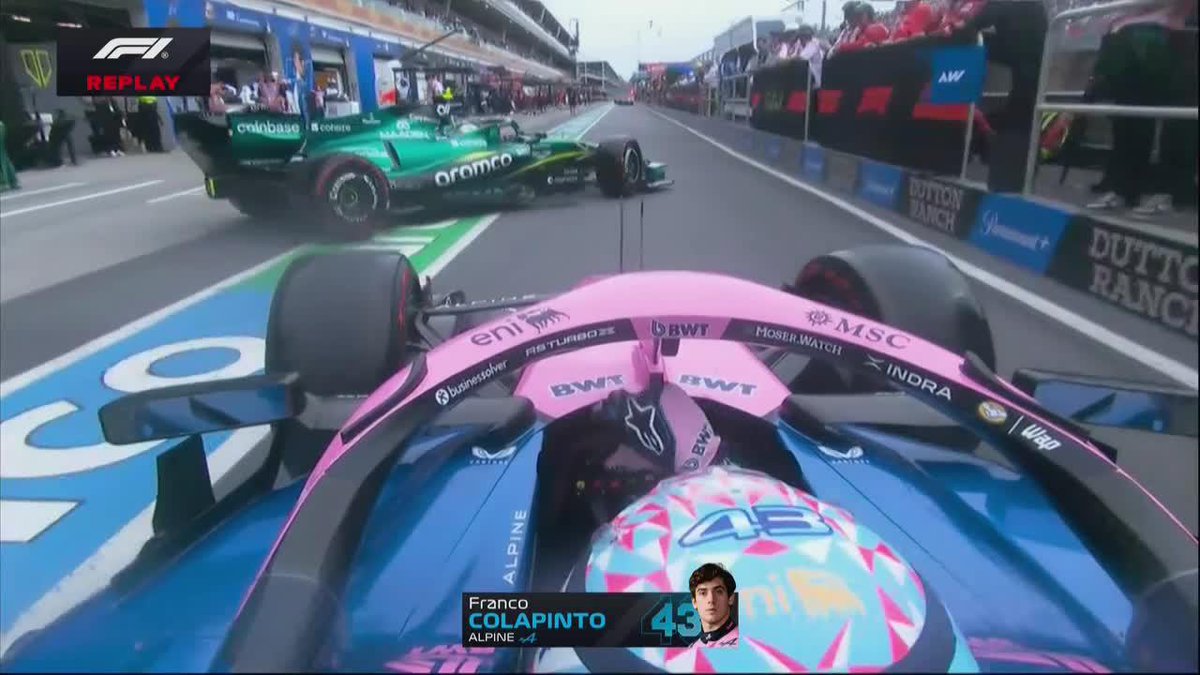 Franco Colapinto salía para la Q1 y Fernando Alonso se metió en medio. ¡REACCIÓN PURA DEL ARGENTINO PARA EVITAR EL CHOQUE! 📺 #CanadianGP | Toda la temporada de #F1 por #DisneyPlus Plan Premium