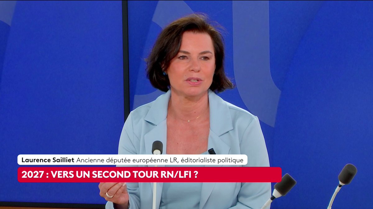 🔴 Présidentielle 2027 : "Je suis très inquiète à l’idée d’un second tour RN-LFI", confie Laurence Sailliet, ancienne députée européenne, qui déplore "des candidats totalement déconnectés du milieu économique". #LePourEtLeContre #canal16