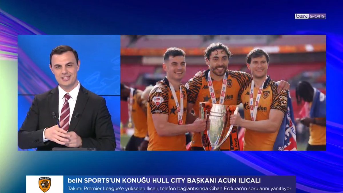 🟠⚫ Hull City, Premier League'de! 😅 "Oyuncularımı Las Vegas'a götürmek için söz verdikten sonra, çocuklar maç kaybetmedi." ✨ "Başarıma ilgi göstermeniz benim için çok değerli..." 🗣️ Hull City Başkanı Acun Ilıcalı, Cihan Erduran'ın sorularını yanıtladı. #beINSPORTS