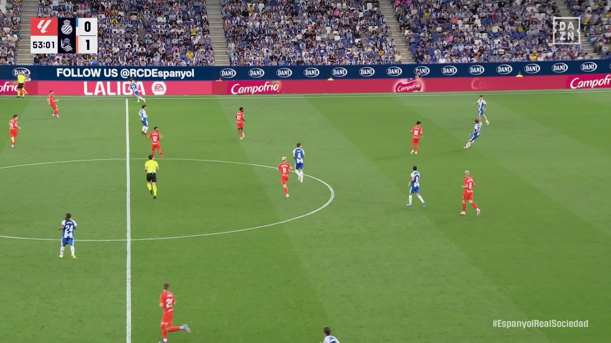 GOL ANULADO EN CORNELLÁ 🚨 La falta de Jofre Carreras a Sergio Gómez que impidió el gol del Espanyol #LALIGAenDAZN ⚽