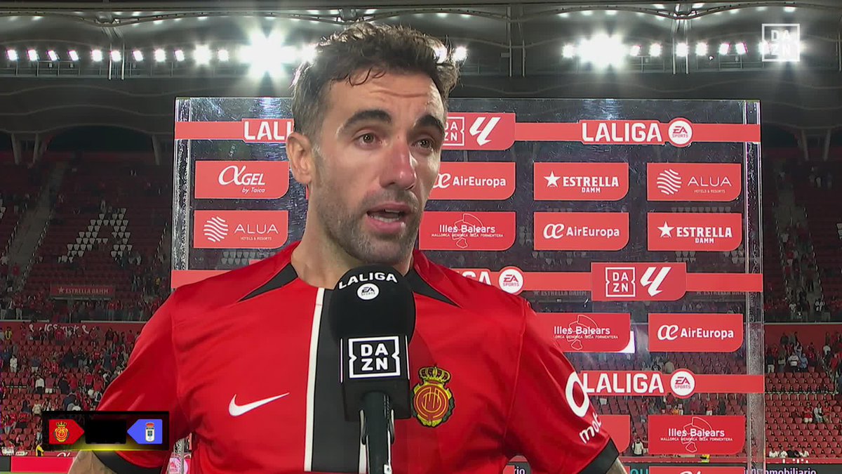 "Este escudo es tan grande que en dos años estará en Primera División"🗣️ Sergi Darder y su mensaje tras el descenso del RCD Mallorca. #LALIGAenDAZN ⚽