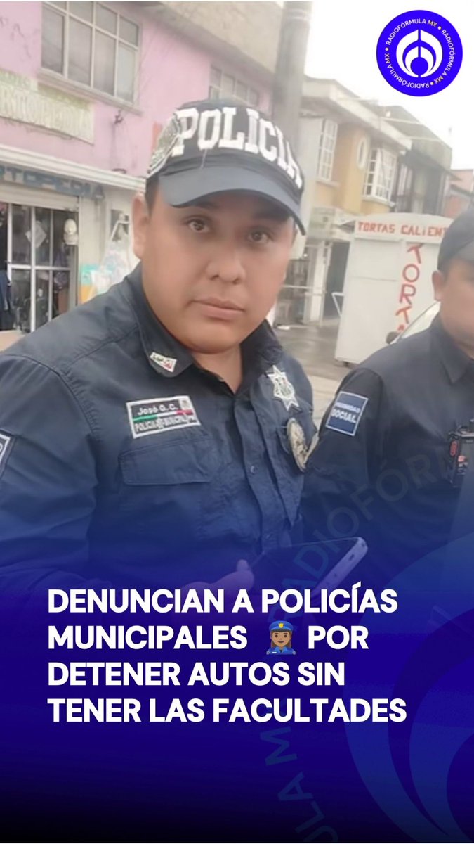 Denuncian a policías 👮🏽‍♀️ Dos elementos municipales fueron acusados por detener autos 🚘 sin tener las facultades de la dependencia de tránsito.