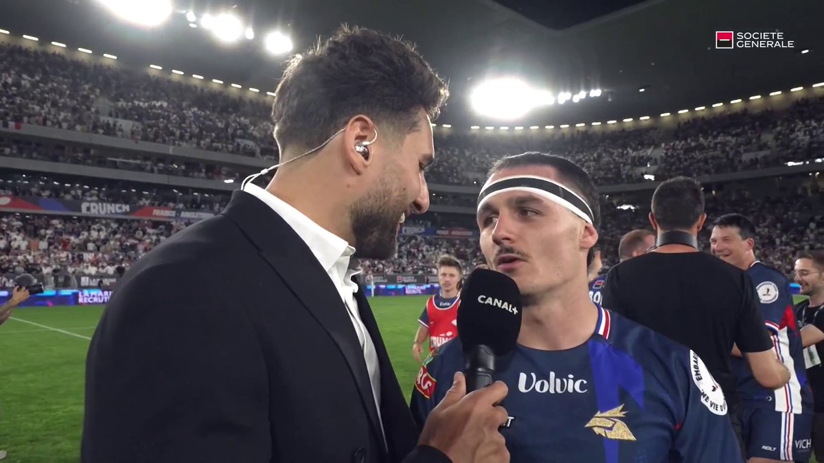 “Je voulais montrer les vraies valeurs du rugby“ 🎙️ Les mots de Diego à l'issue de son événement, de son CRUNCH CREATOR 🥹 #CrunchCreator