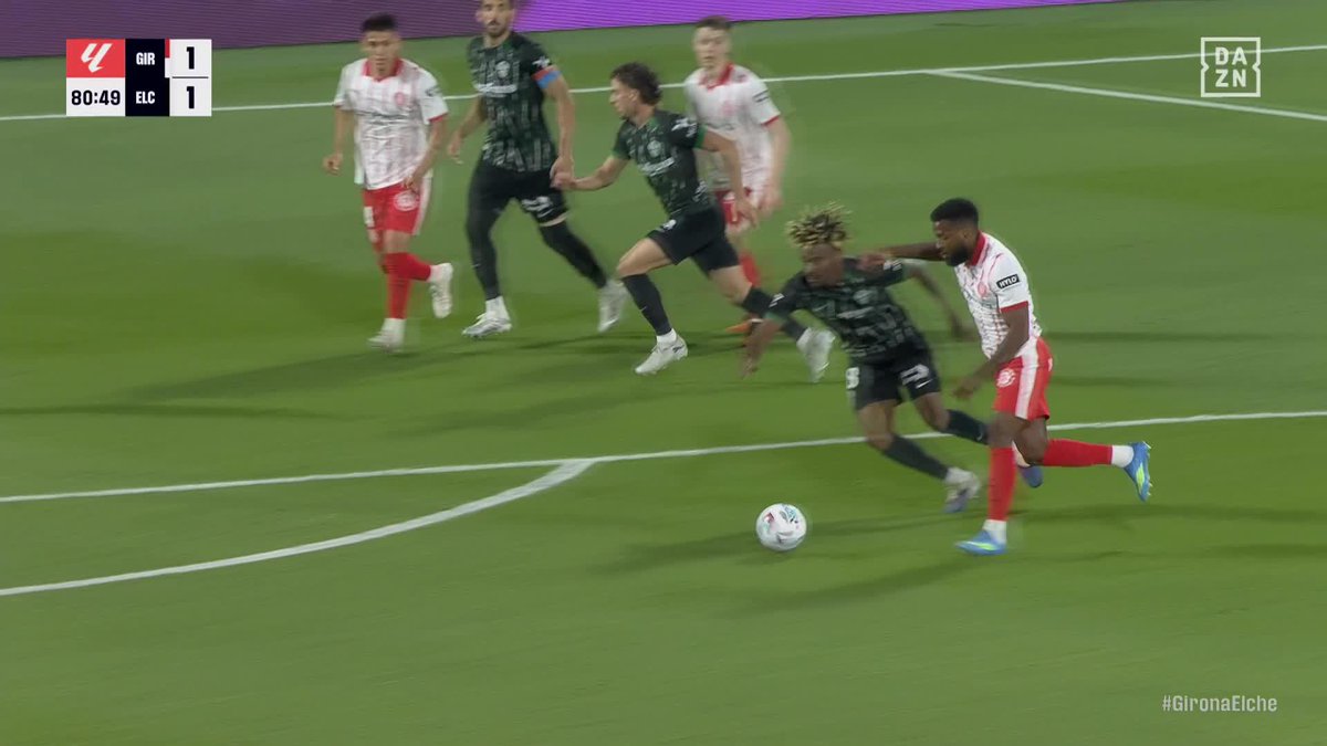 Era esta. La oportunidad que le hubiera dado la salvación al Girona 😯 El larguero de Lemar con el que pudo cambiar todo #LALIGAenDAZN ⚽