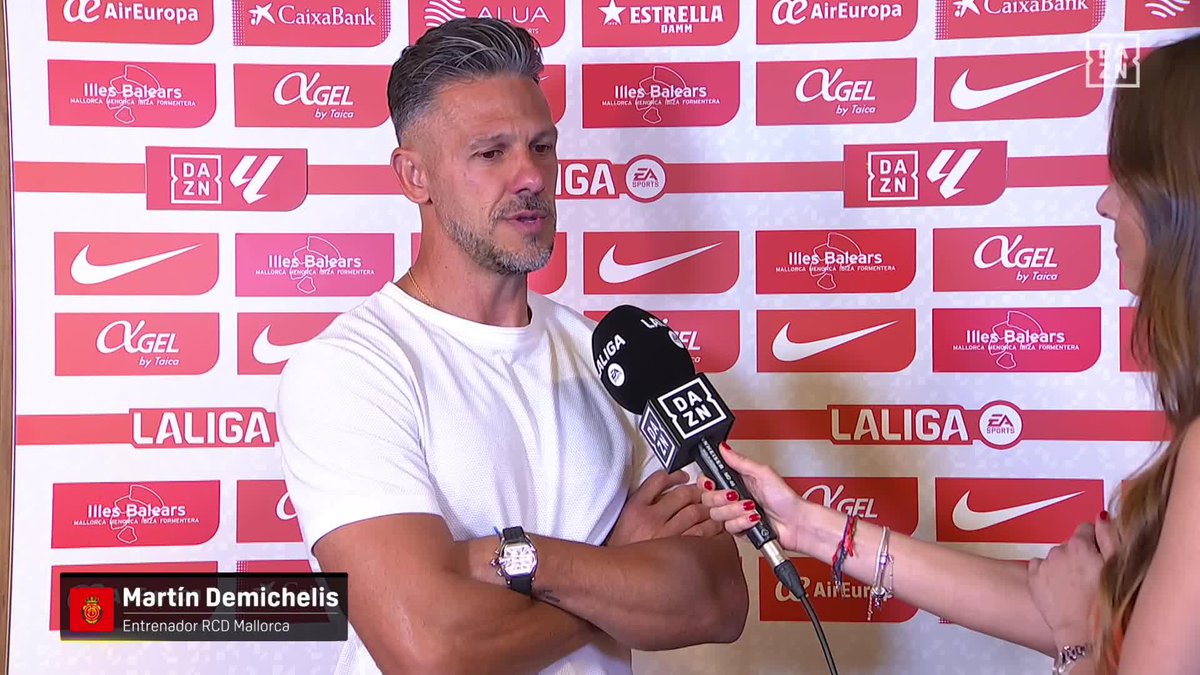 🗣️ "HEMOS TERMINADO DE PIE, LA CARAMBOLA QUE NECESITÁBAMOS ERA GRANDE" 😣 Martín Demichelis, sobre el descenso del Mallorca #LALIGAenDAZN ⚽️