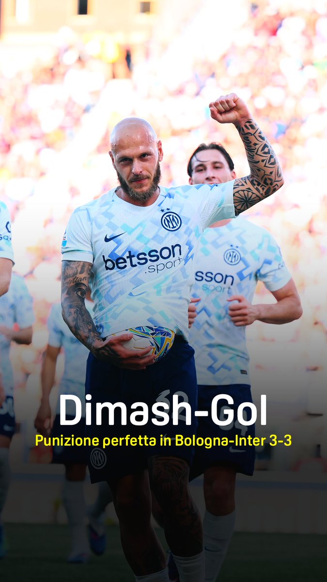 Dimarco: non si è MVP della #SerieAEnilive 25/26 𝙥𝙚𝙧 𝙥𝙪𝙧𝙤 𝙘𝙖𝙨𝙤 🙌🌈⚽ La reazione di Chivu è 𝐢𝐦𝐩𝐞𝐫𝐝𝐢𝐛𝐢𝐥𝐞 🥲👏 #Dimarco #BolognaInter #DAZN