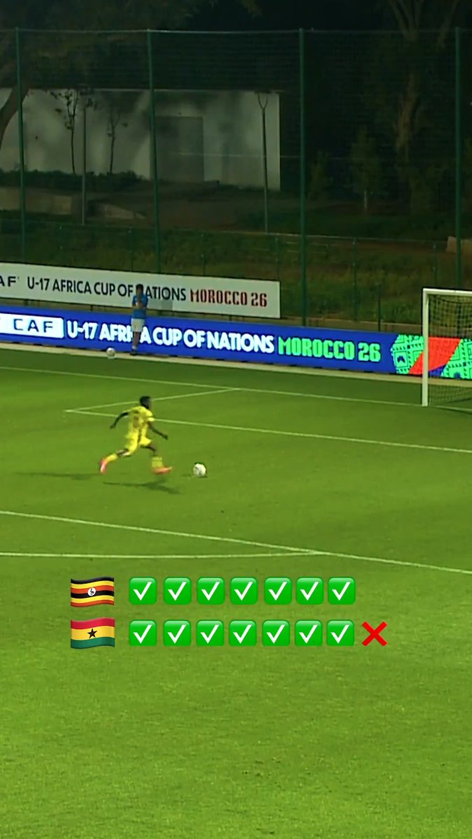 15 penalties, ice-cold finishes and nerves of steel. 🇺🇬🇬🇭 Uganda and Ghana produced pure drama. 🤯 #TotalEnergiesAFCONU17
