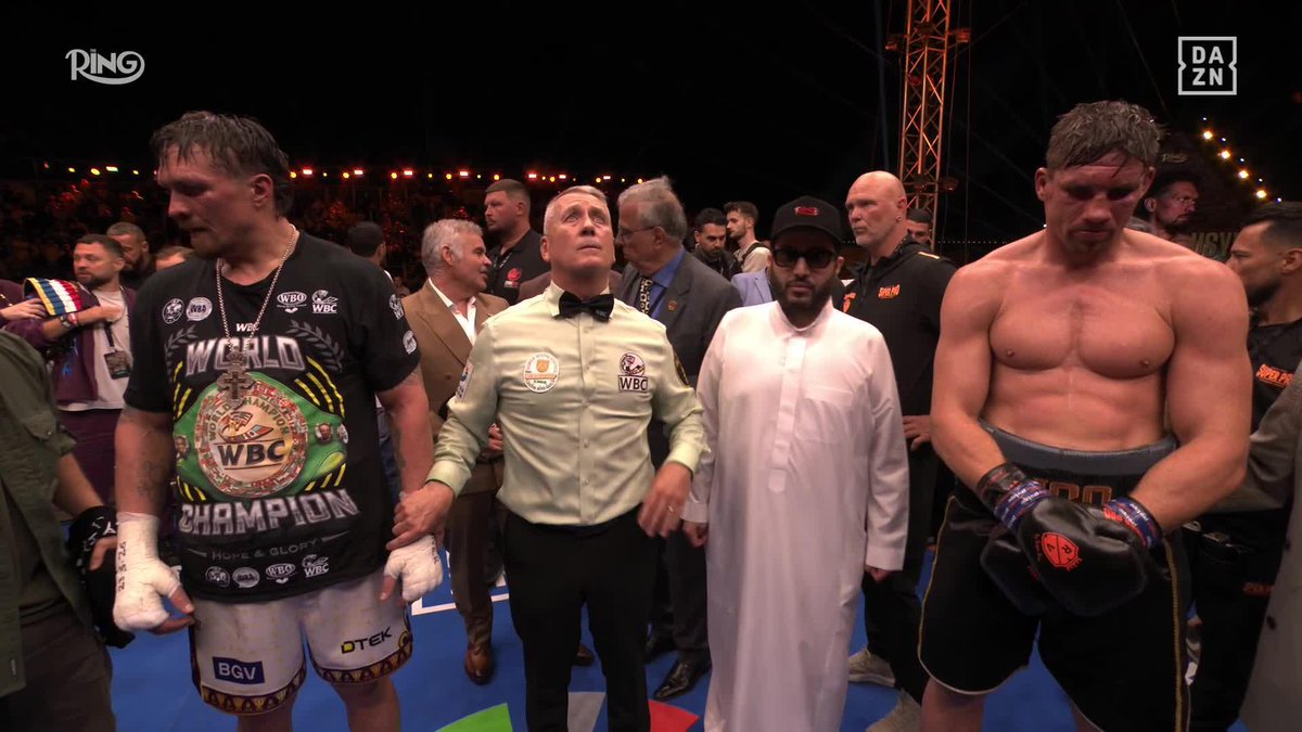 AND STILL.. Oleksandr Usyk 🏆 🎟️ Buy USYK vs RICO HERE --> #UsykRico | Live now on DAZN | @RingMagazine