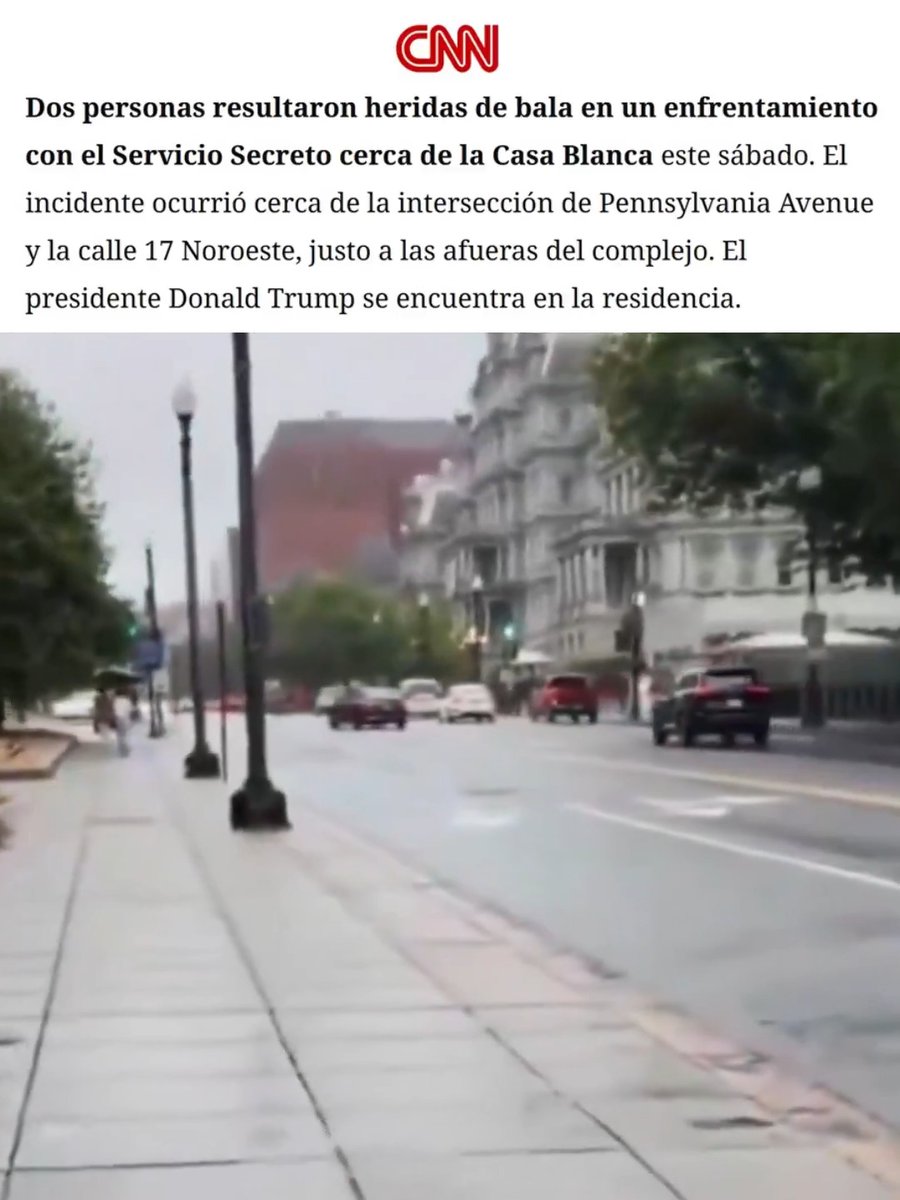 "Casa Blanca": Por un tiroteo en las inmediaciones de la Casa Blanca