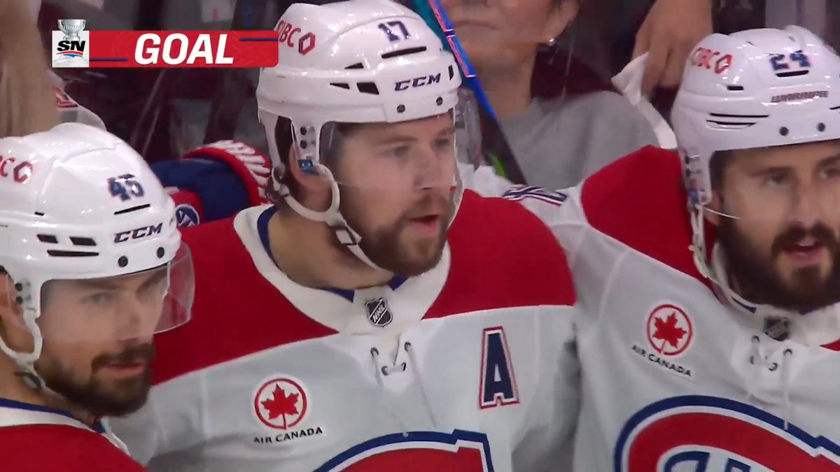 AND THIS GAME IS TIED THANKS TO JOSH ANDERSON!! 📺: NHLonTNT, Sportsnet &amp; TVA Sports