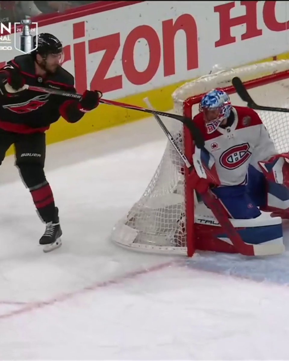 Andrei Svechnikov went for the 'Michigan' 😳 Trying this in the CONFERENCE FINALS?! 👀