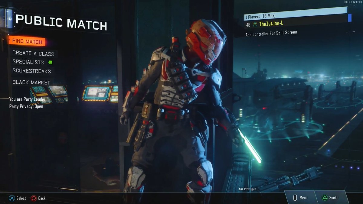 The Black Ops 3 Multiplayer Lobby 🥹