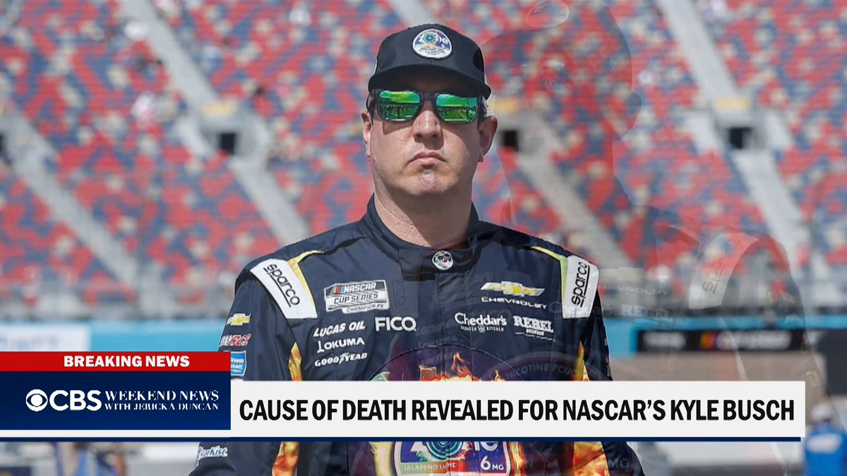 NASCAR star Kyle Busch died from severe pneumonia that progressed into sepsis, according to a statement released Saturday by his family. Busch died suddenly on Thursday after passing out a day earlier in a driving simulator at General Motors facility in Concord, North Carolina.