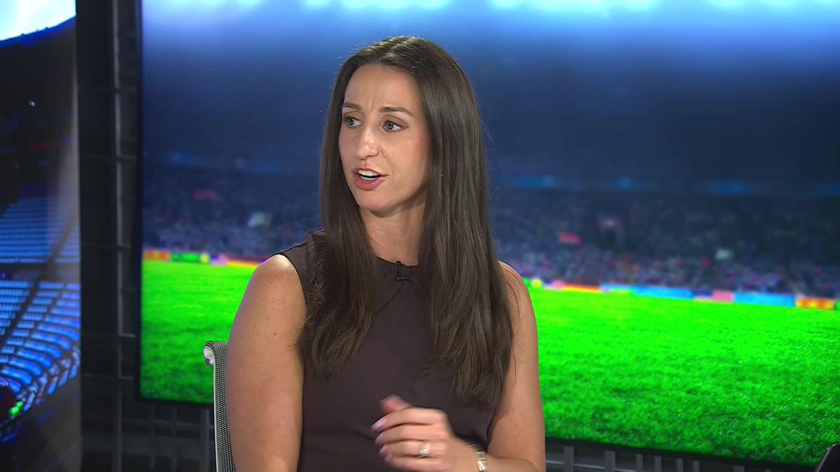"It was a complete product of Club América Femenil" 💪 Lisa Carlin gives props to Club América's dominant offensive duo, Scarlett Camberos and Geyse.