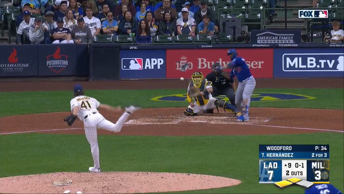 Teoscar matches a career high with his sixth RBI of the night!