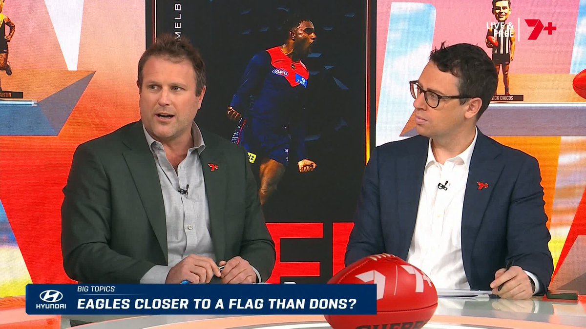 "They are the worst side that's ever taken the field for Essendon" A scathing review of the Bombers from Campbell Brown 😳 @hyundaiaus