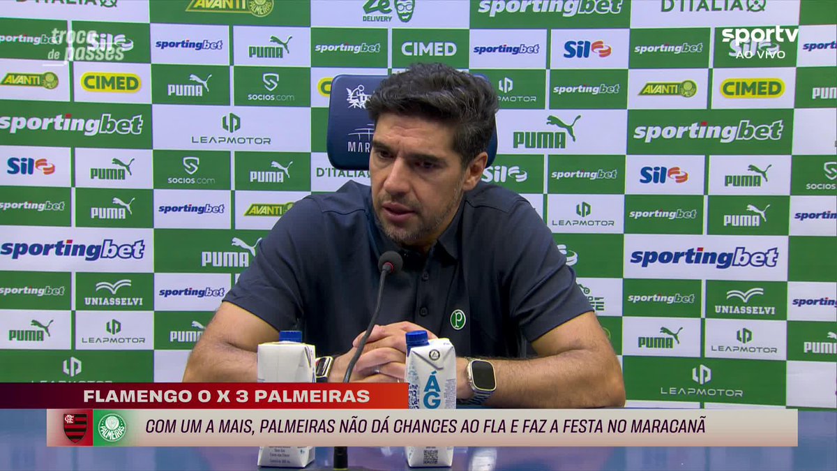 Abel Ferreira comentou sobre protestos recentes da torcida alviverde após a derrota na Libertadores.